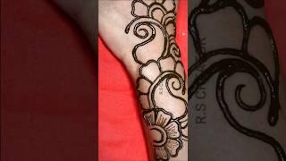 Easy mehndi design  mehndi design  #henna #mehndi #mehndidesigns #hennadesign #shorts