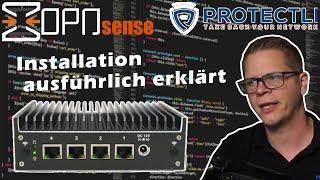 OPNsense auf Protectli Barebone installieren - Schritt für Schritt Anleitung