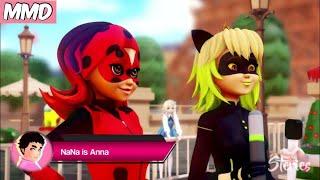  Miraculous Ladybug  La elección de los Kwamis Deflagration - Kitty and Scarabella Animation