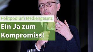 Michael Töngi Grüne Ja zum Kompromiss Politpodium Mediengesetz