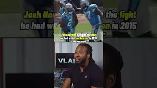 Cam Newton and Josh Norman got into a fight #shorts #nfl #shortsyoutube #youtubeshorts