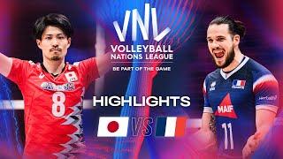  JPN vs.  FRA - Gold Match  Highlights  Mens VNL 2024