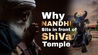 Why Nandi is placed in front of Shiva Temple ?  Sadhguru   iNSIGHT