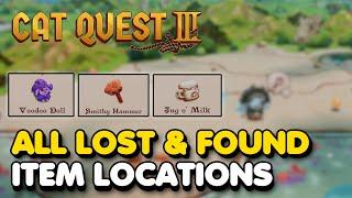 Cat Quest 3 - All Lost & Found Item Locations Commewnity Helper Trophy Guide