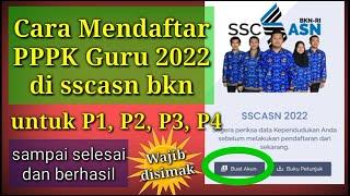 Cara Mendaftar PPPK Guru 2022 di SSCASN BKN go id