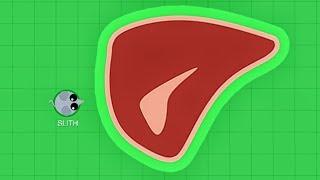 Eat HUGE Meat in Mope.io