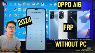 Oppo A16 frp without pc 2024