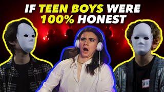 Brett Reacts If Teen Boys Were 100% Honest