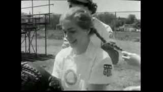 All-American Girls Professional Baseball Spring Training in Alexandria Virginia Circa 1940