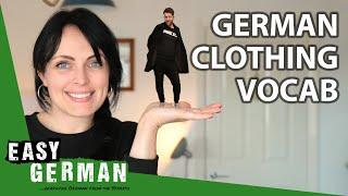 German Clothing Vocabulary  Super Easy German 170
