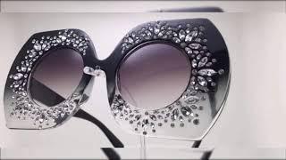 Oversize Diamond Luxury Sunglasses