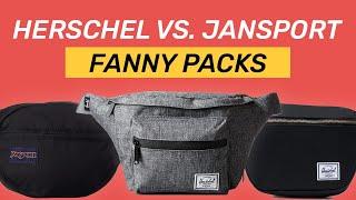 Herschel vs. Jansport Fanny Pack Comparison