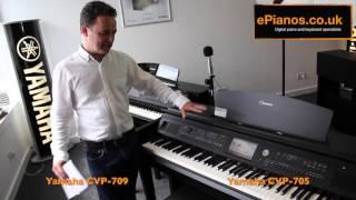 Yamaha Clavinova CVP-705 v CVP-709 comparison - What piano should I buy?