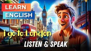 Learn English Through Stories  I Went to London  English Story  How I Improve my English