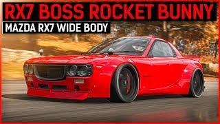 NEW RX7 BOSS ROCKET BUNNY - Forza Horizon 4