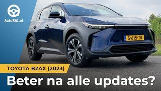 TOYOTA BZ4X 2023 beter na alle updates? - GARANTIE  LADEN  RIJDEN - REVIEW - AutoRAI TV