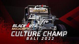 Modifikasi Jeep Willys Aji Krisna Raih The Culture Car Champ BlackAuto Battle Bali 2022