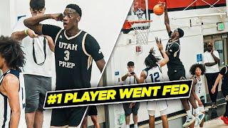 #1 Player In The Country Aj Dybantsa Goes INSANE In Cali  Game Goes Down To The Wire