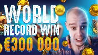 WORLD RECORD WIN. Slot machine Razor Shark big win. Online casino PF