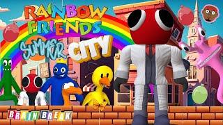 Rainbow Friends Summer City  Rainbow Friends Summer Run and Freeze  PhonicsMan Fitness