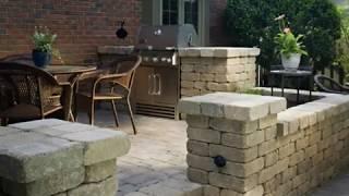 Landscaping designs with patio pavers  Patio hardscaping ideas