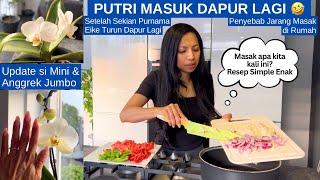 Setelah Sekian Purnama Akhirnya Turun Dapur Lagi . Masak Apa dan Apa Penyebab Jarang Masak?