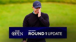 Open Championship UPDATE Justin Thomas shoots 3-under DeChambeau and McIlroy struggling on Day 1