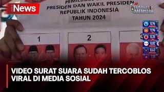 Video Surat Suara Sudah Tercoblos Viral di Media Sosial - Indonesia Memilih 1504