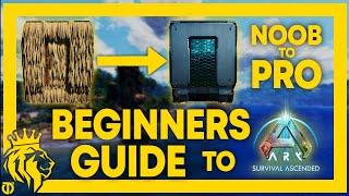 BEGINNERS Guide to ARK Survival Ascended  Noob to Pro in 10 Mins