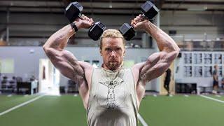 Scott Press Shoulder Exercise Tutorial  Isolate & Build Mr Olympia Shoulders