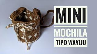 Paso a Paso Mochila Tipo Wayuu en Crochet  con Rombos