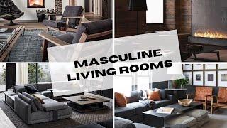 Masculine Approved Living Rooms Home Decor & Home Design  And Then There Was Style