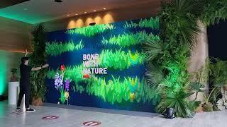 Kinect Interactive Wall Malaysia a Gesture Based LED Digital Video Wall Installation Experience