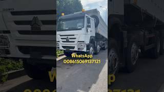 Howo 12 wheel tipper truck 400hp 60 tons for sale price