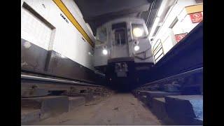 Approaching Subway Train in 360