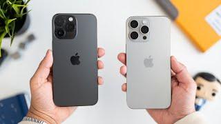 iPhone 15 Pro Max vs 14 Pro Max - Long Term Review camera comparison battery life overheating