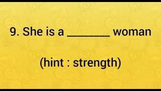 Adjective VS Noun Quiz  Form The Correct Adjective From Noun  Noun To Adjective