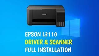 EPSON L3110 installation DRIVER & SCANNER  Epson L3110  How to Download Epson L3110 Printer Driver