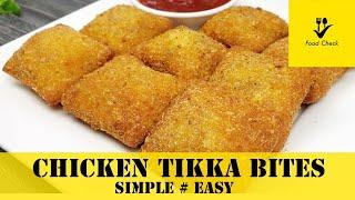 Chicken Tikka Bread Bites  Cheese Bread Patties Crispy Bread Bite Ramadan Recipe by food check