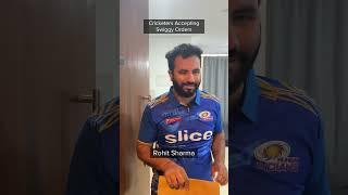 MS Dhoni Virat Kohli Rohit Sharma and More Accepting Food Orders #shorts #food  #ipl