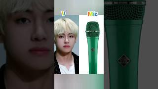 bts members  with their mic  bts #btsshorts #bts.