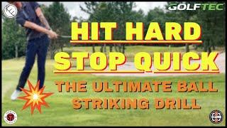 HIT HARD STOP QUICK  THE ULTIMATE BALL STRIKING DRILL