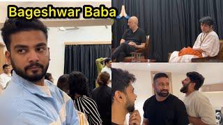 Met Bageshwar Baba And Anupam Kher Ji 