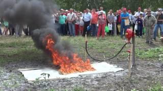 Модуль порошкового пожаротушения Буран-7КДТ испытания