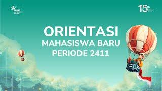 Orientasi Mahasiswa Baru S1 BINUS Online Semester Ganjil 20242025 P1