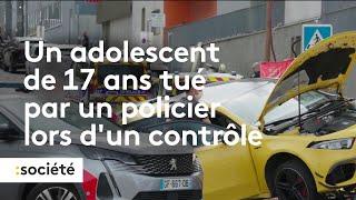 Un adolescent tué par la police à Nanterre lors dun contrôle