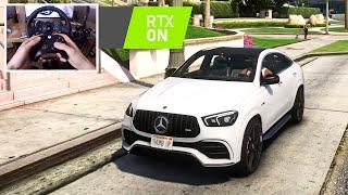 Mercedes GLE63S AMG 2021 - GTA V  Logitech G29  Reshade RTX + Graphic Mod