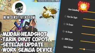 MUDAH HEADSHOTSENSITIVITAS FDW SETELAH UPDATE - BURUAN DI COBA