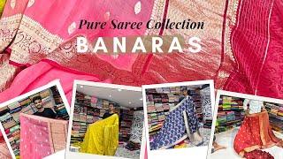  Unboxing  the Latest Banarasi Saree Collection Pure Saree Collection From Banaras