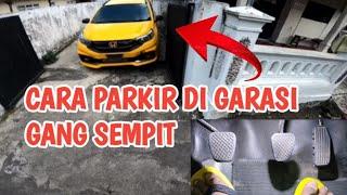 Belajar Parkir Garasi Gang Sempit - Bagi Pemula